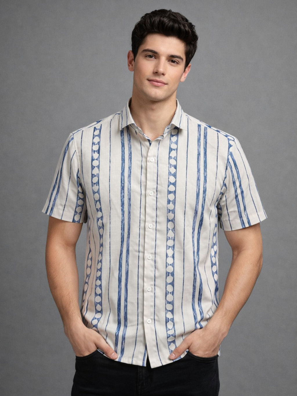 Malabar Summer Stripe Shirt