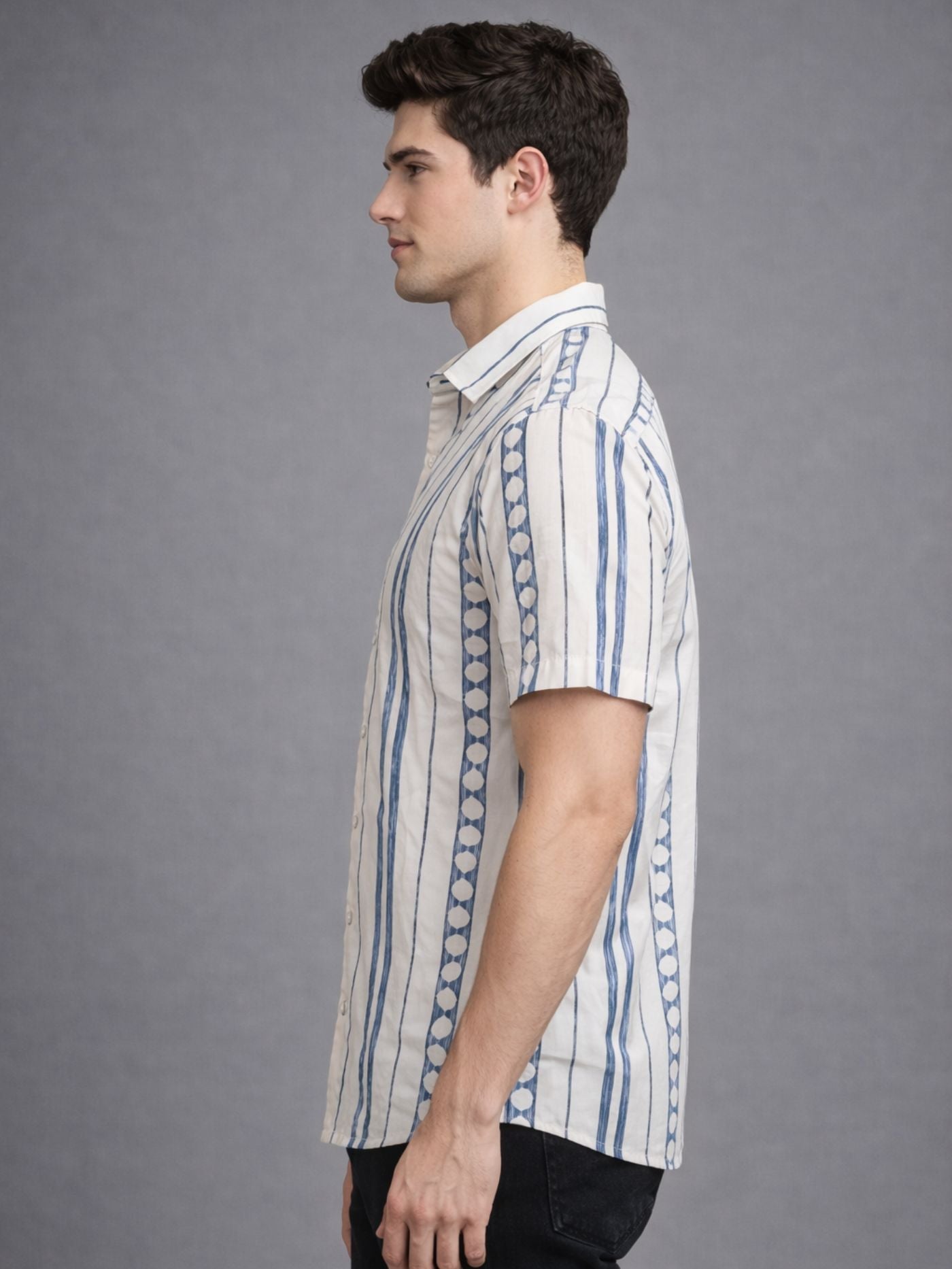 Smart casual men’s performance shirt India
