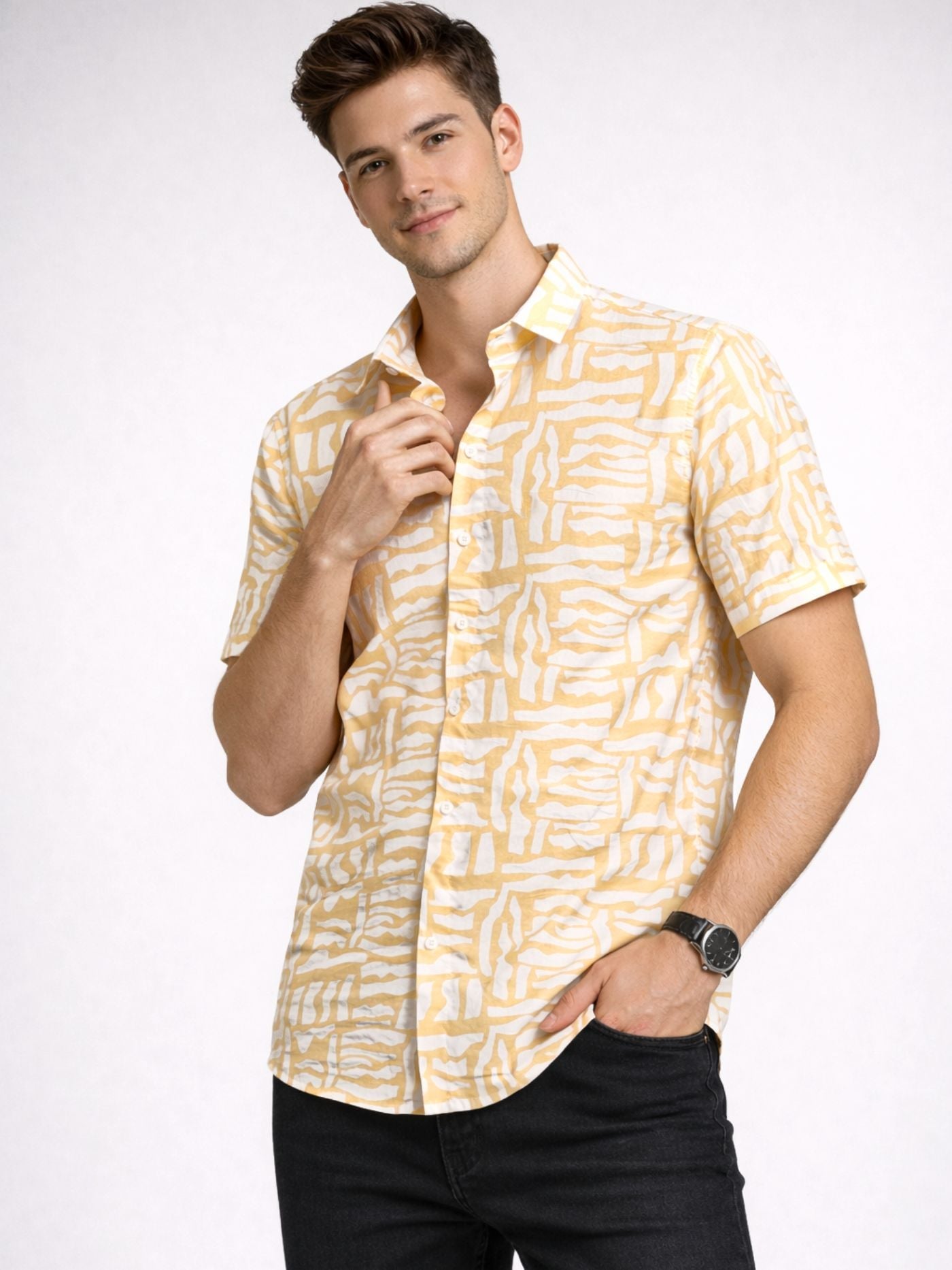SunTrail modern casual printed shirt